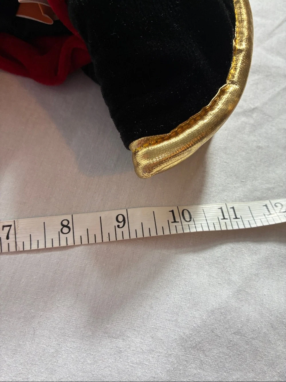 Elope Child’s Pirate Tricorn Hat – Black Velvet 3D Skull & Crossbones EUC